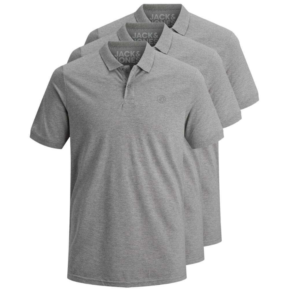 3x-Jack-_-Jones-Polo-Basic-grau