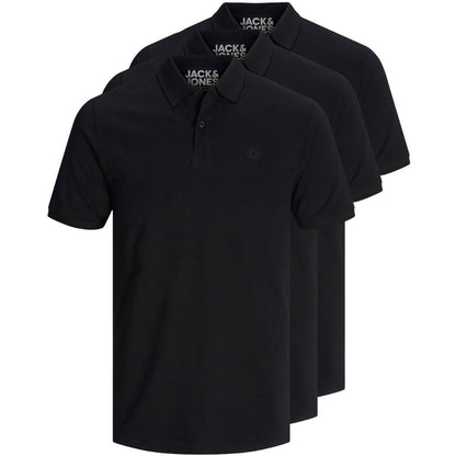 3x-Jack-_-Jones-Polo-Basic-schwarz