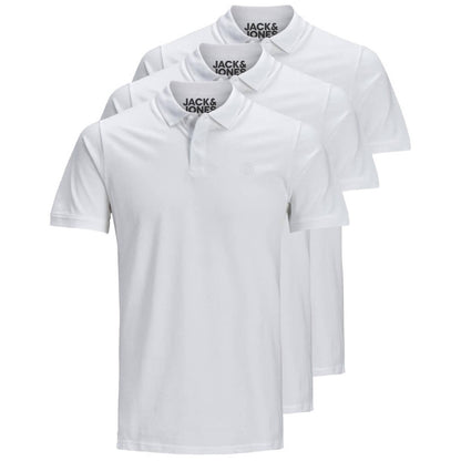 3x-Jack-_-Jones-Polo-Basic-weiss